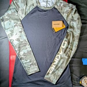 Dakine Camouflage Dry Fit Long Sleeve Shirt